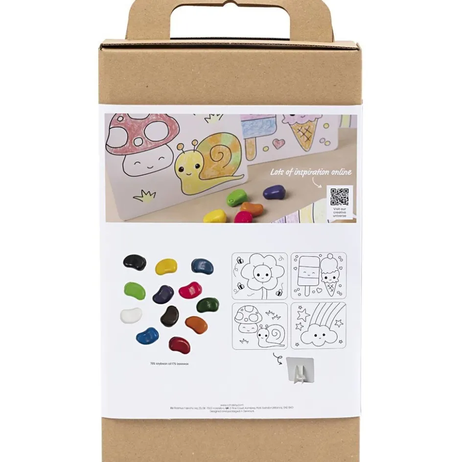 Creativ Company Craft Kit Colouring| Felt Tips|Pencils And Chalks