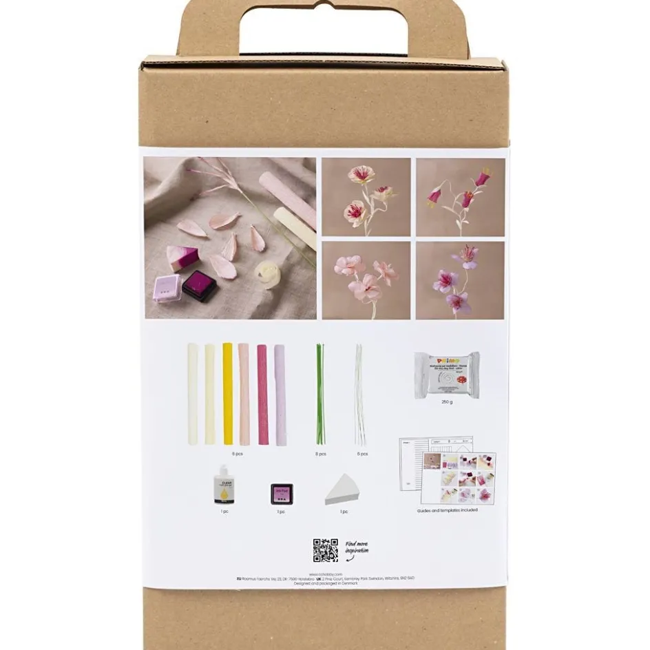 Creativ Company Craft Kit Crepe Paper| Paper And Card|Diy-Kits, Paper Crafts