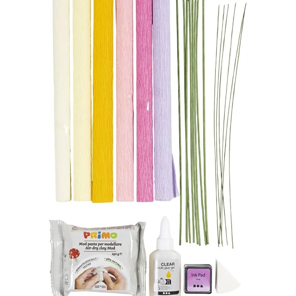 Creativ Company Craft Kit Crepe Paper| Paper And Card|Diy-Kits, Paper Crafts