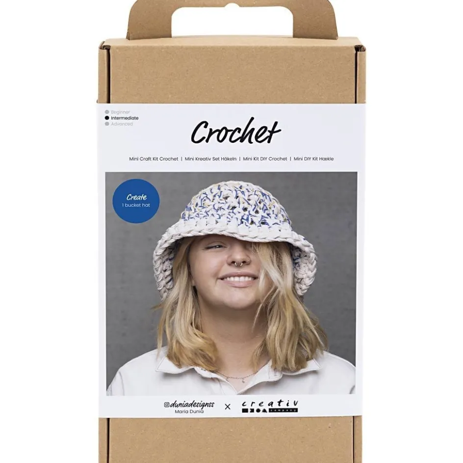 Creativ Company Craft Kit Crochet| Yarn|Diy-Kits, Textiles And Yarn
