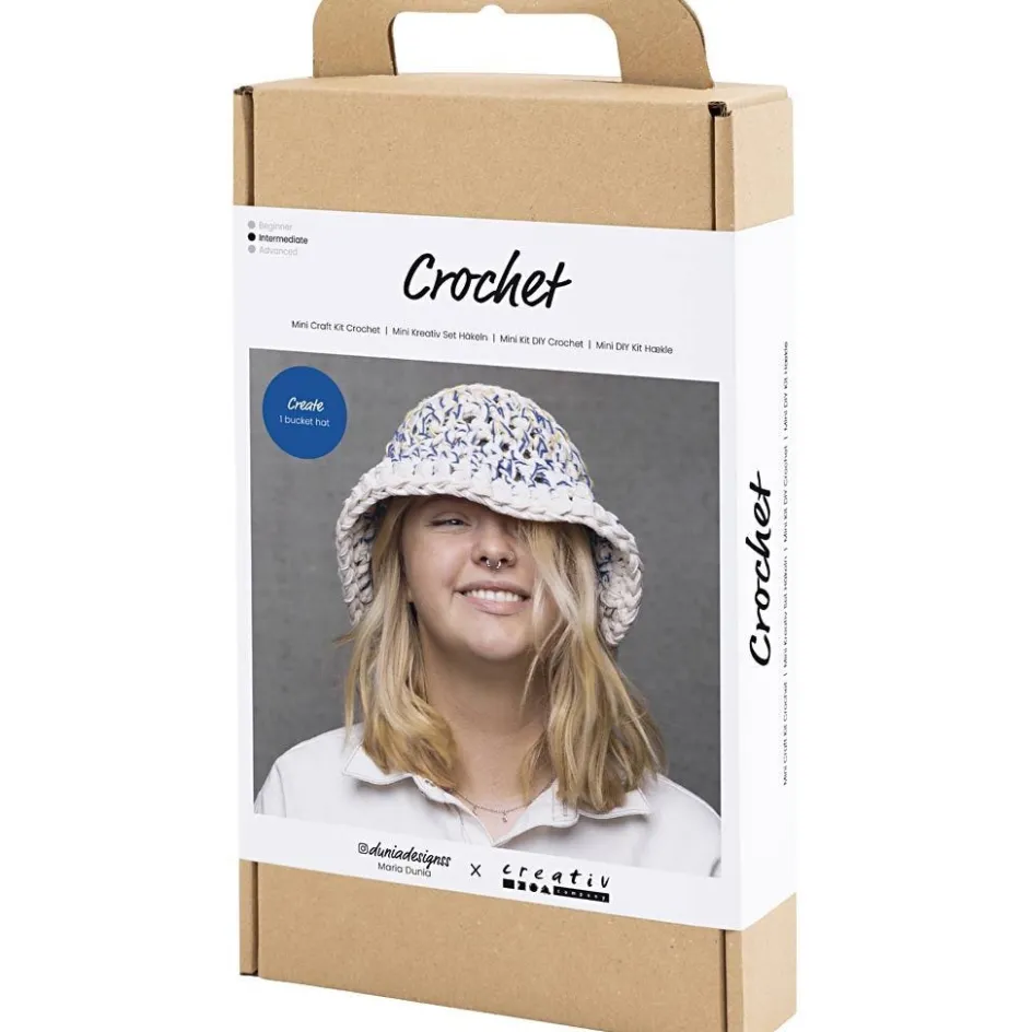 Creativ Company Craft Kit Crochet| Yarn|Diy-Kits, Textiles And Yarn