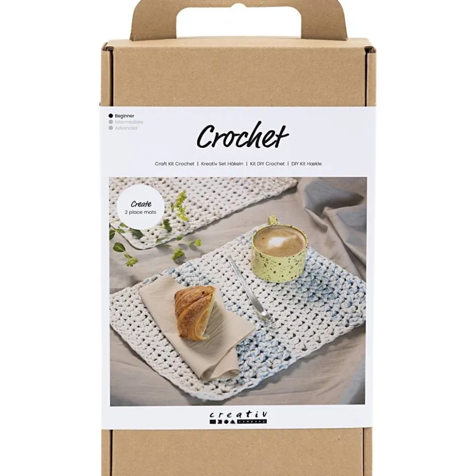 Creativ Company Craft Kit Crochet| Yarn|Diy-Kits, Textiles And Yarn