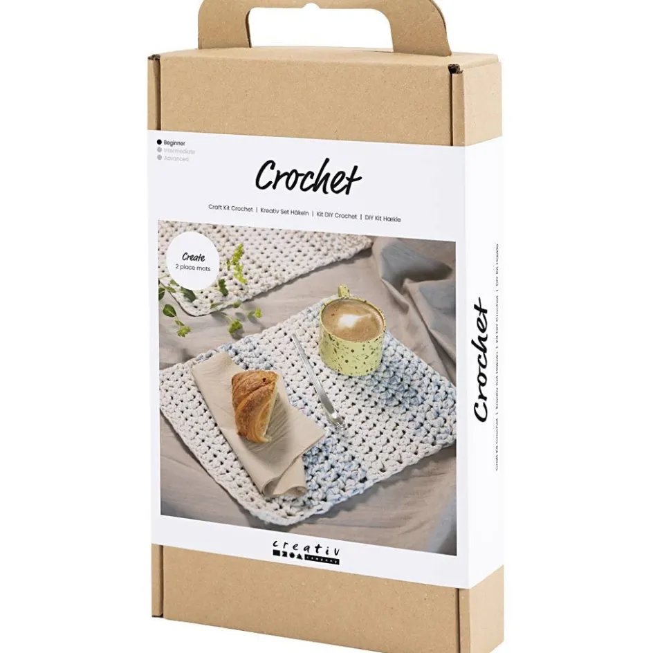 Creativ Company Craft Kit Crochet| Yarn|Diy-Kits, Textiles And Yarn