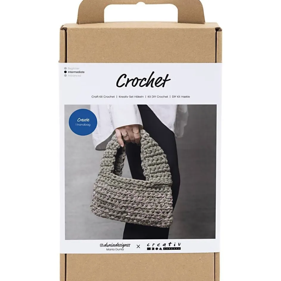 Creativ Company Craft Kit Crochet| Yarn|Diy-Kits, Textiles And Yarn