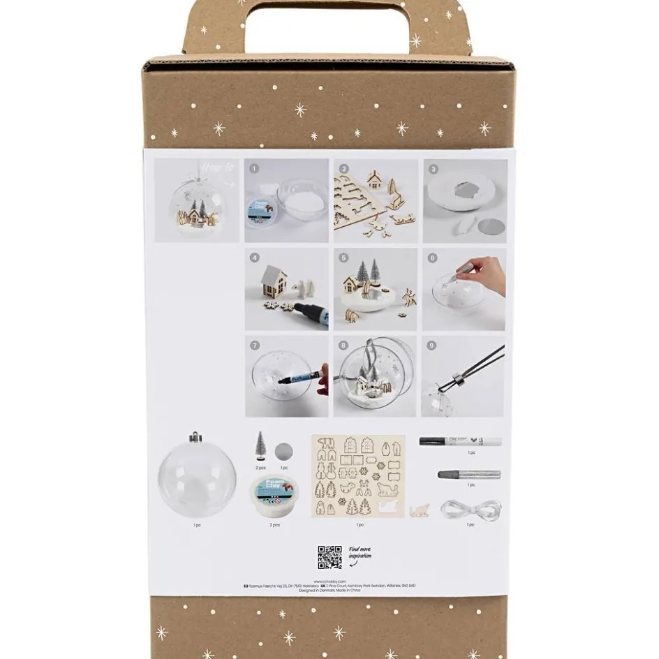 Creativ Company Craft Kit Decoration| Figures, Eggs And Animals For Decorating|Diy-Kits, Items For Decoration