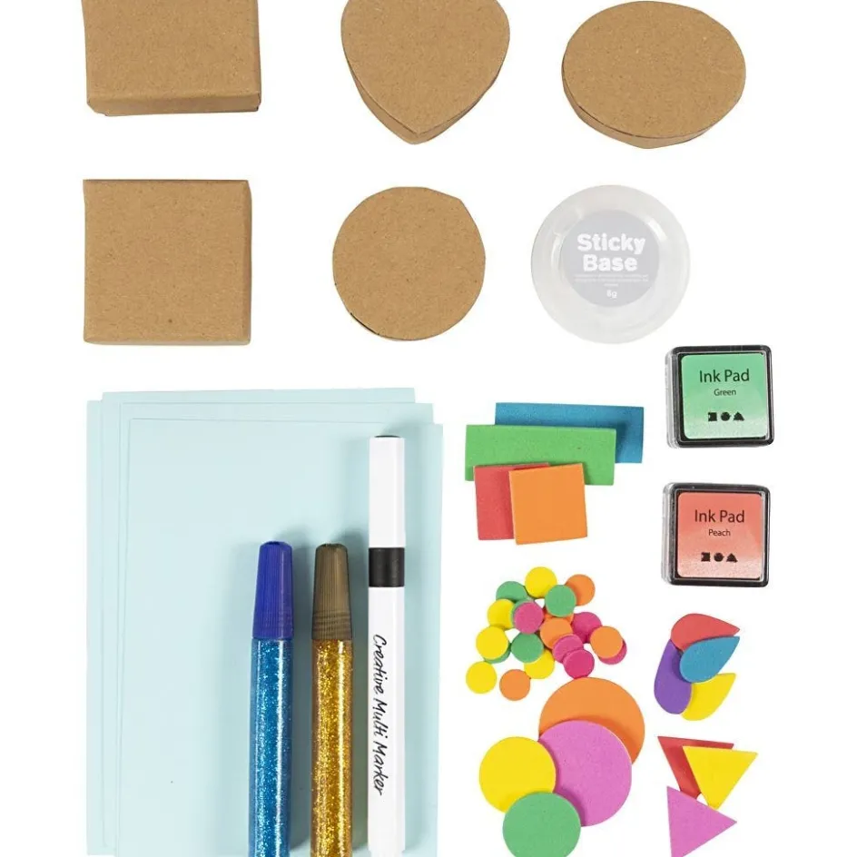 Creativ Company Craft Kit Foam Printing| Diy-Kits, Paints And Painting Accessories
