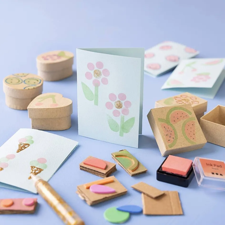 Creativ Company Craft Kit Foam Printing| Diy-Kits, Paints And Painting Accessories