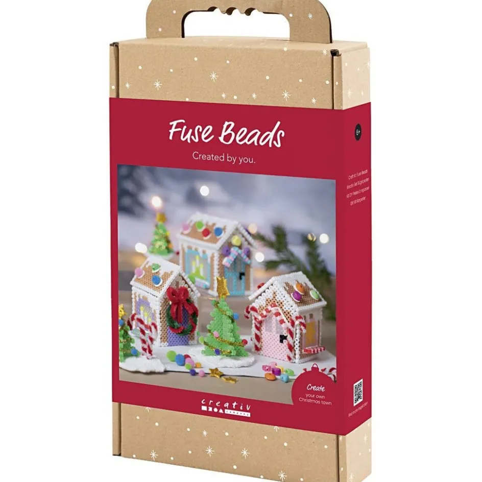 Creativ Company Craft Kit Fuse Beads| Tube Beads|Diy-Kits, Beads And Jewellery Making