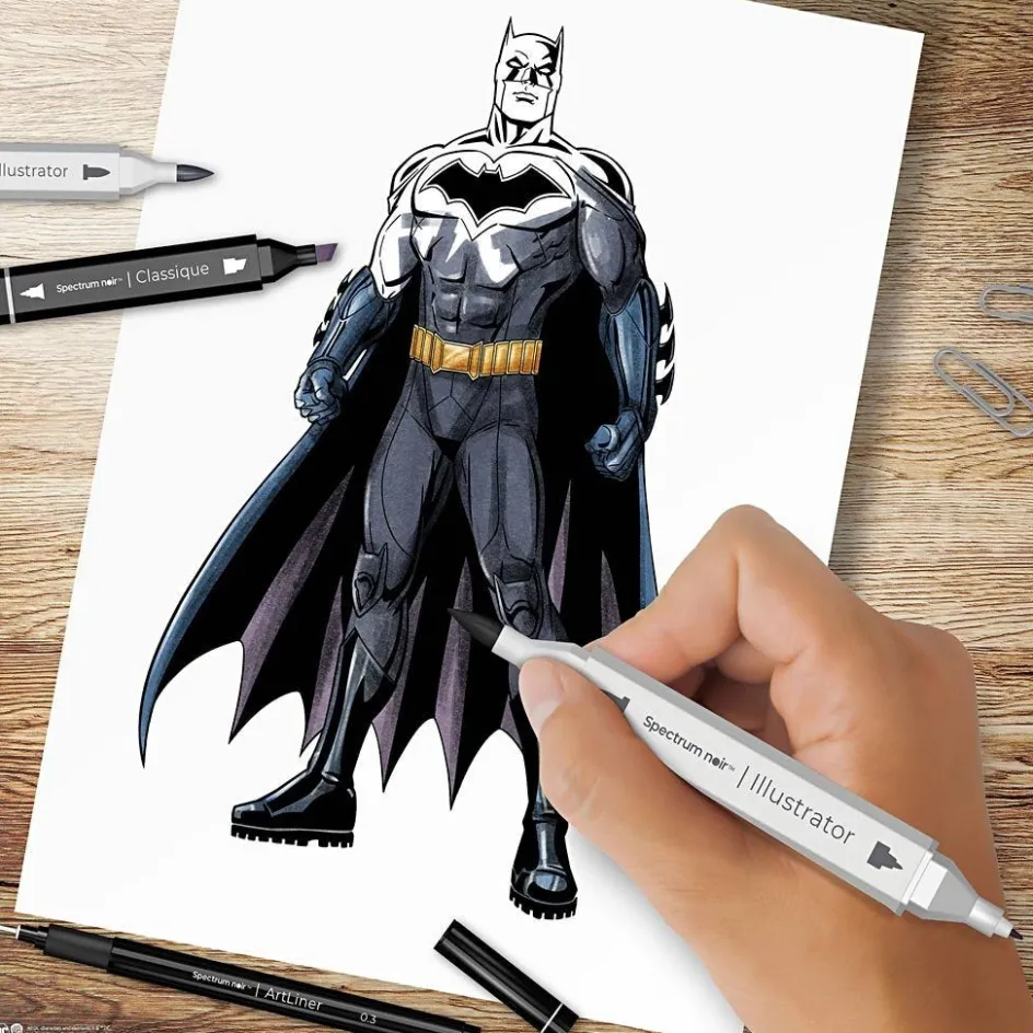 Creativ Company Craft Kit Illustration| Felt Tips|Pencils And Chalks