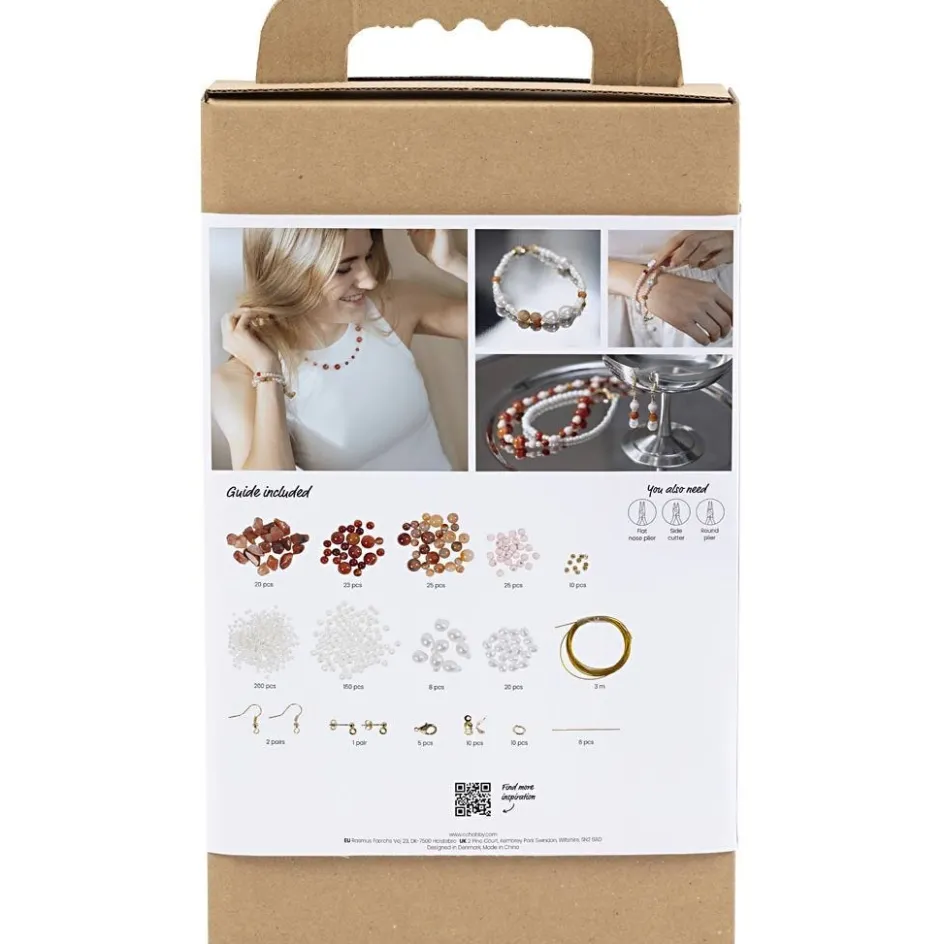 Creativ Company Craft Kit Jewellery| Beads|Diy-Kits, Beads And Jewellery Making