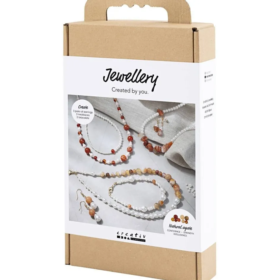 Creativ Company Craft Kit Jewellery| Beads|Diy-Kits, Beads And Jewellery Making