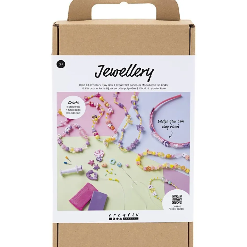 Creativ Company Craft Kit Jewellery Children| Beads|Diy-Kits, Beads And Jewellery Making