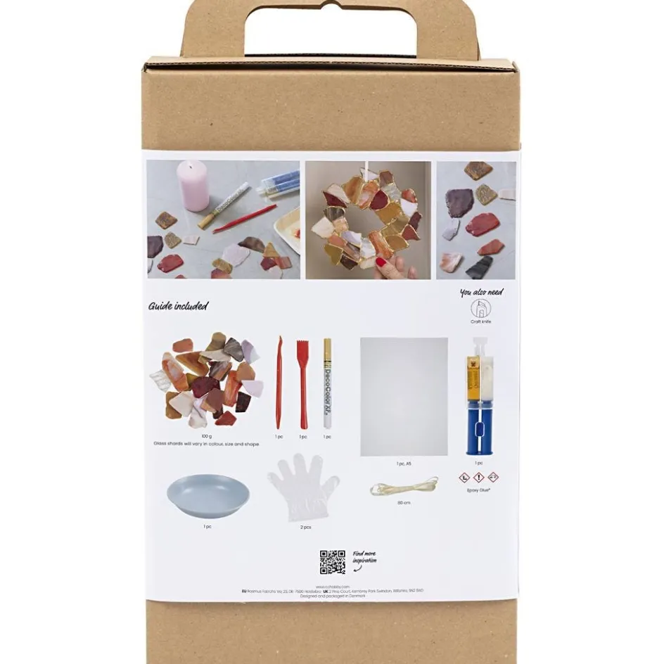 Creativ Company Craft Kit Kintsugi| Figures, Eggs And Animals For Decorating|Diy-Kits, Items For Decoration