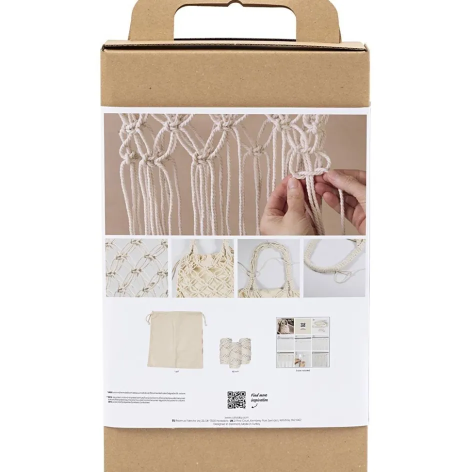 Creativ Company Craft Kit Macramé| Macramé|Diy-Kits, Textiles And Yarn