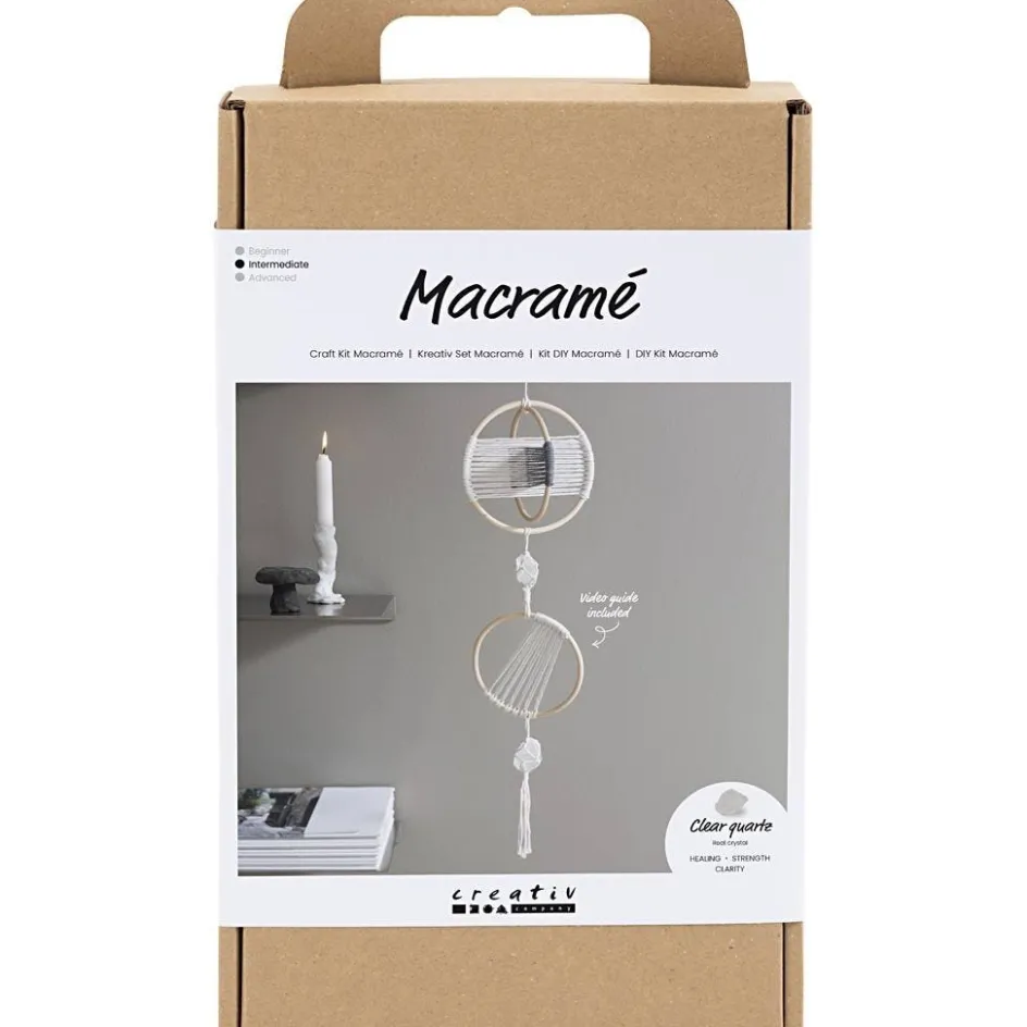 Creativ Company Craft Kit Macramé| Macramé|Diy-Kits, Textiles And Yarn
