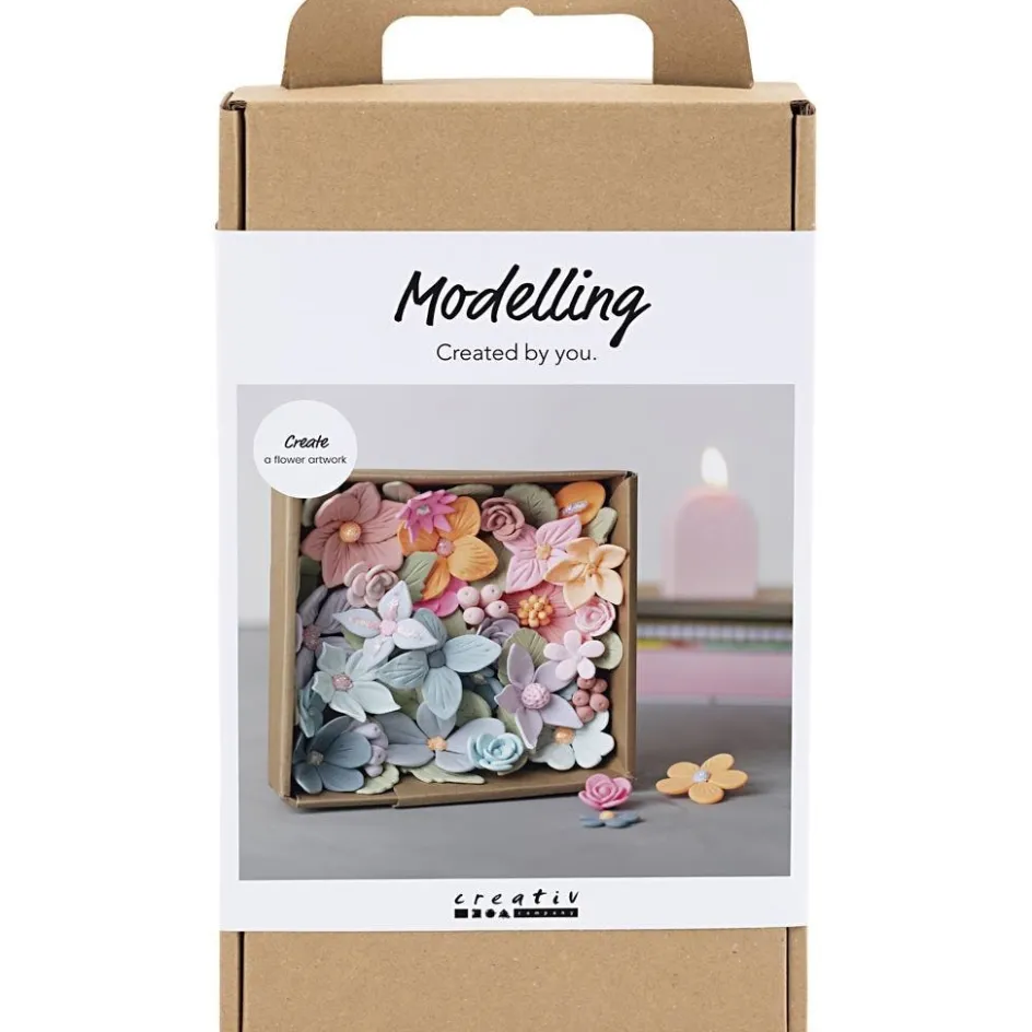 Creativ Company Craft Kit Modelling| Air Drying Clay And Modelling Compounds|Diy-Kits, Modelling And Casting