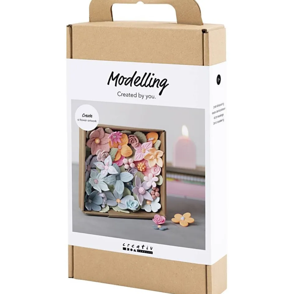 Creativ Company Craft Kit Modelling| Air Drying Clay And Modelling Compounds|Diy-Kits, Modelling And Casting
