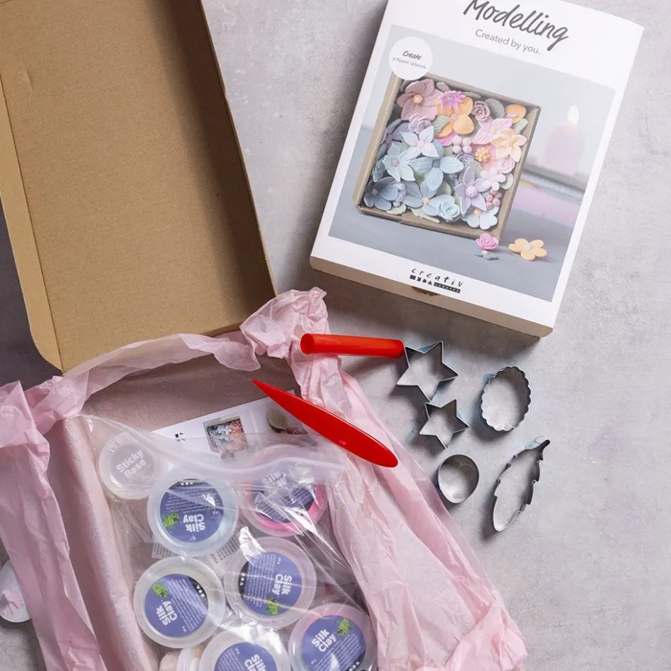 Creativ Company Craft Kit Modelling| Air Drying Clay And Modelling Compounds|Diy-Kits, Modelling And Casting