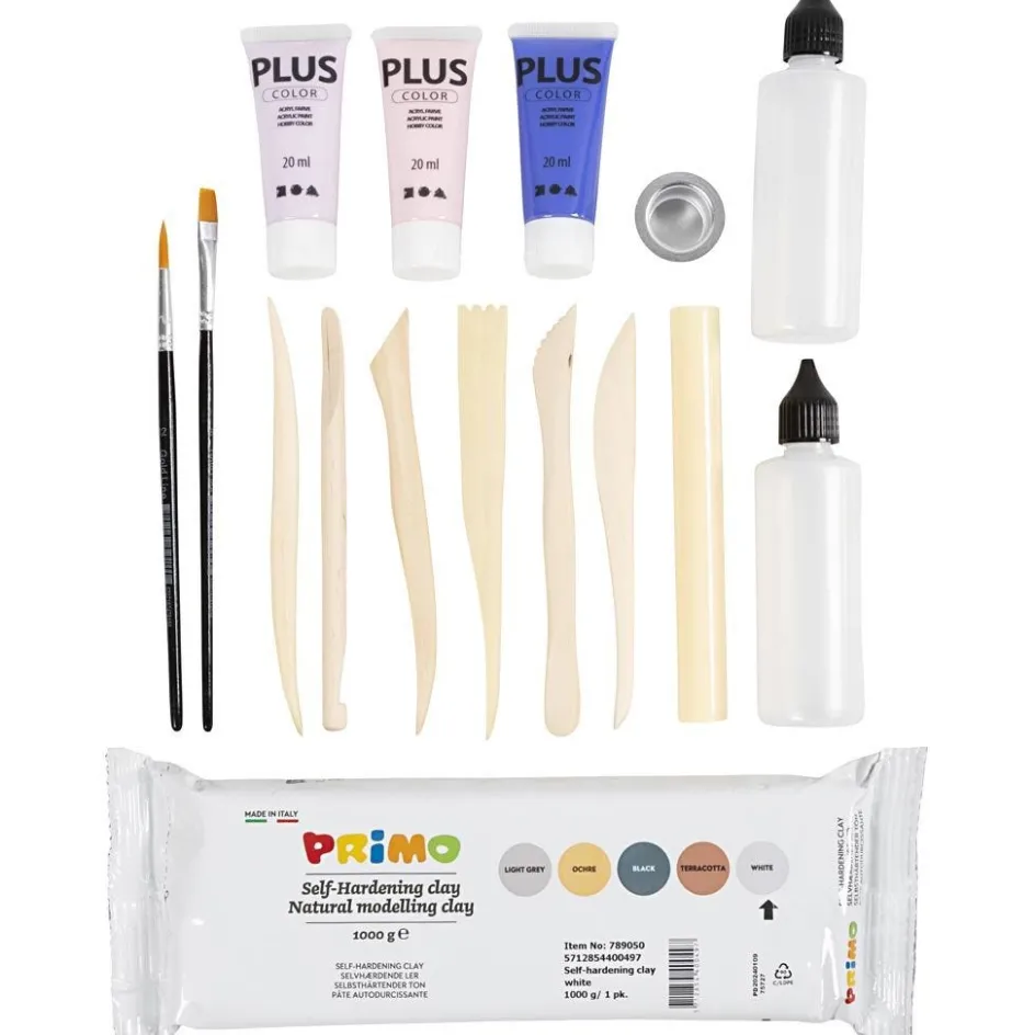 Creativ Company Craft Kit Modelling| Air Drying Clay And Modelling Compounds|Diy-Kits, Modelling And Casting