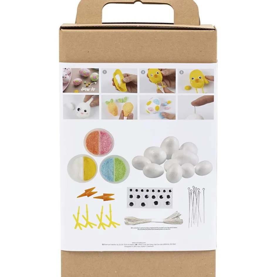 Creativ Company Craft Kit Modelling| Air Drying Clay And Modelling Compounds|Diy-Kits, Modelling And Casting
