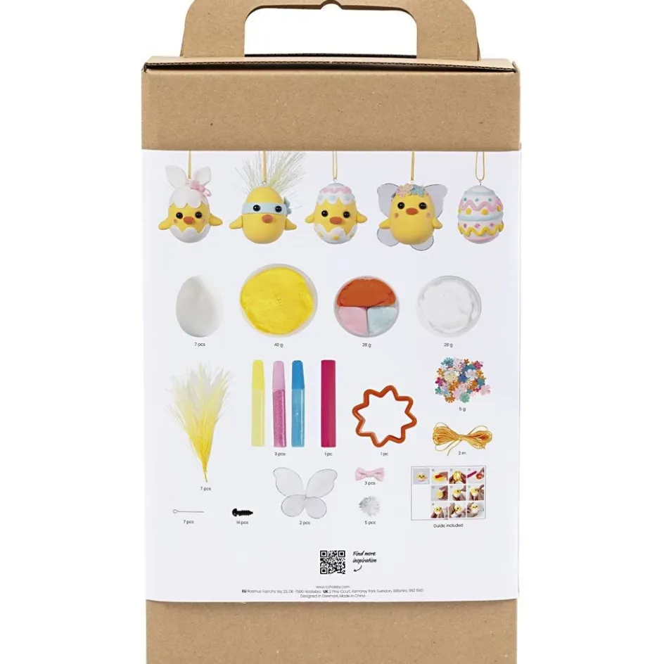Creativ Company Craft Kit Modelling| Air Drying Clay And Modelling Compounds|Diy-Kits, Modelling And Casting