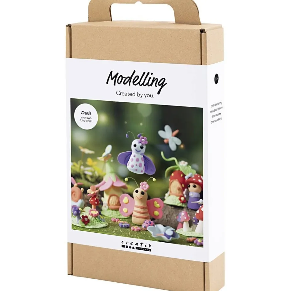 Creativ Company Craft Kit Modelling| Air Drying Clay And Modelling Compounds|Diy-Kits, Modelling And Casting
