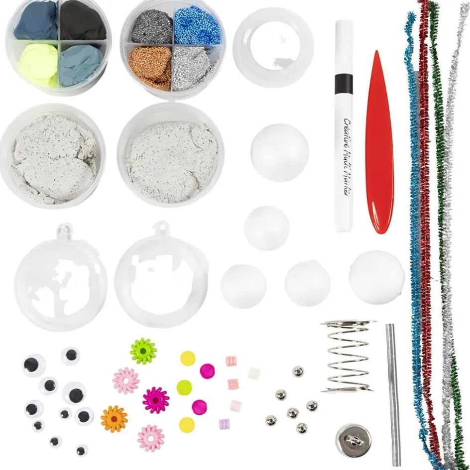 Creativ Company Craft Kit Modelling| Air Drying Clay And Modelling Compounds|Diy-Kits, Modelling And Casting