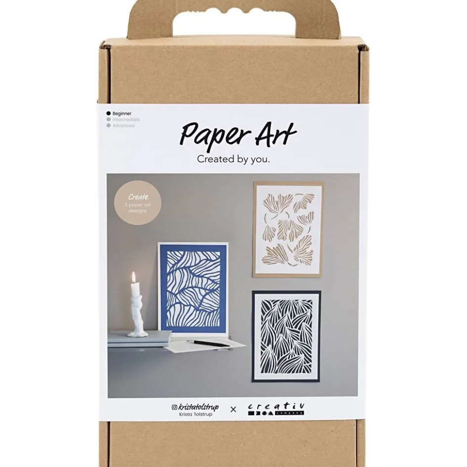 Creativ Company Craft Kit Paper Art| Paper And Card|Paper Decorations And Paper Figures