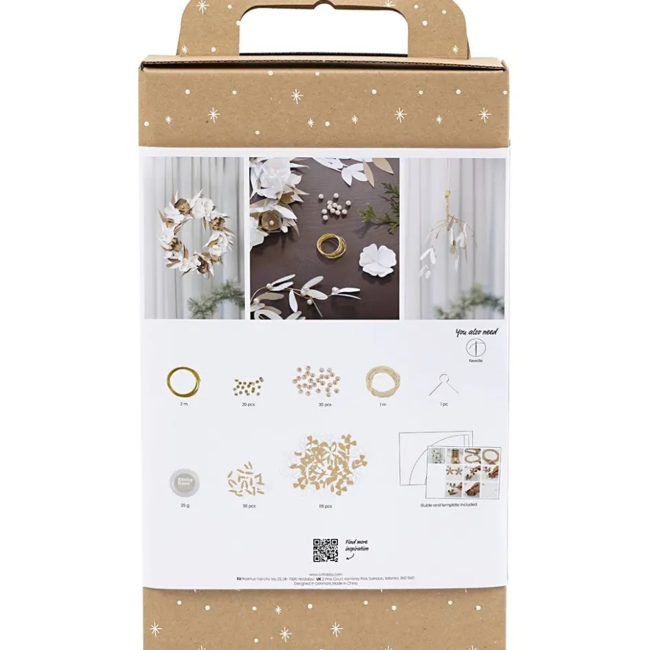 Creativ Company Craft Kit Paper Crafting| Paper Decorations And Paper Figures|Paper And Card