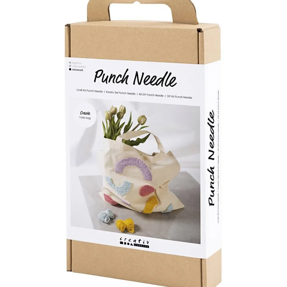 Creativ Company Craft Kit Punch Needle| Embroidery And Needle Punch|Diy-Kits, Textiles And Yarn