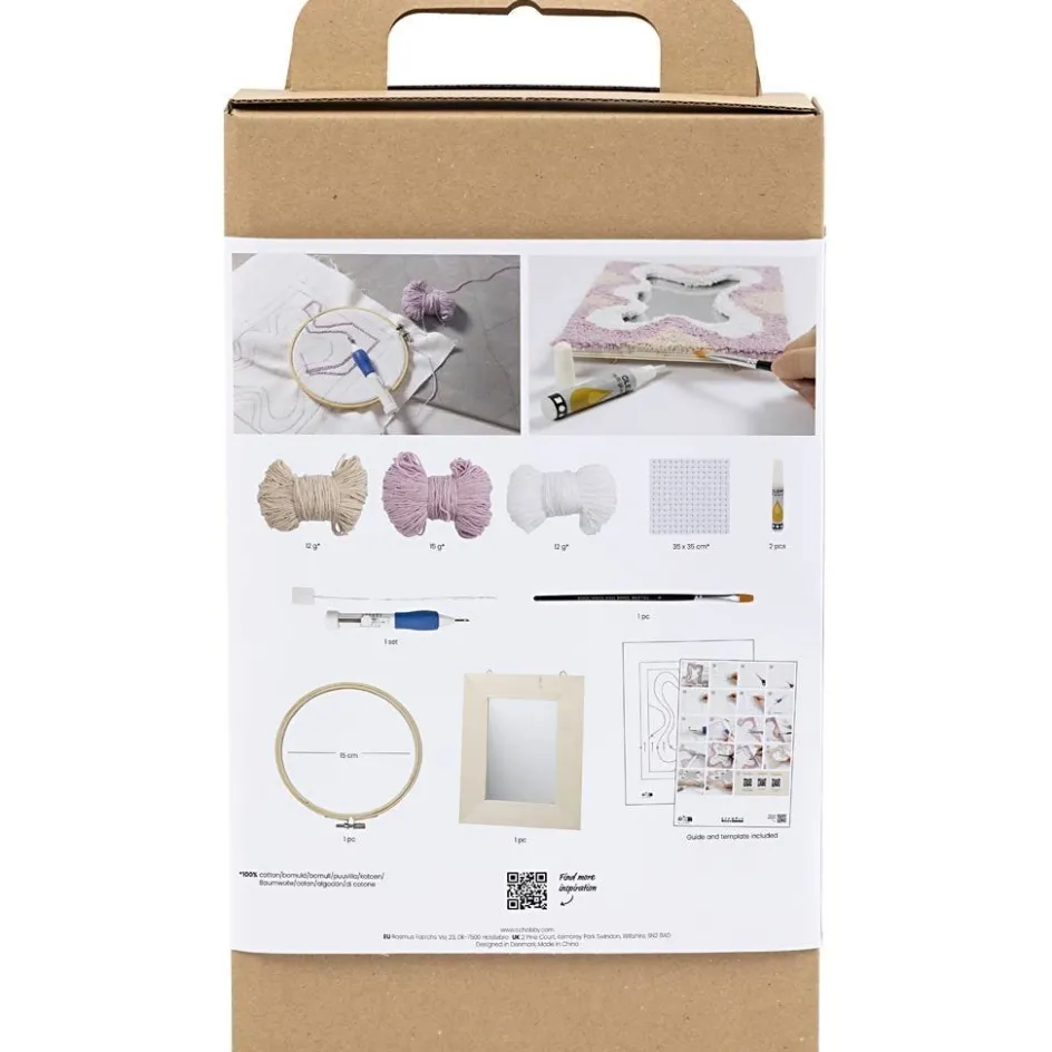 Creativ Company Craft Kit Punch Needle| Embroidery And Needle Punch|Diy-Kits, Textiles And Yarn