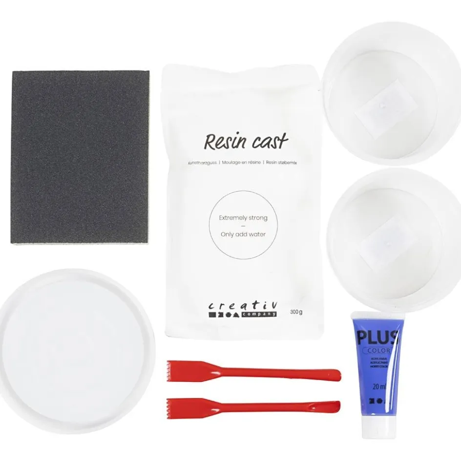 Creativ Company Craft Kit Resin Casting| Resin Cast|Moulds