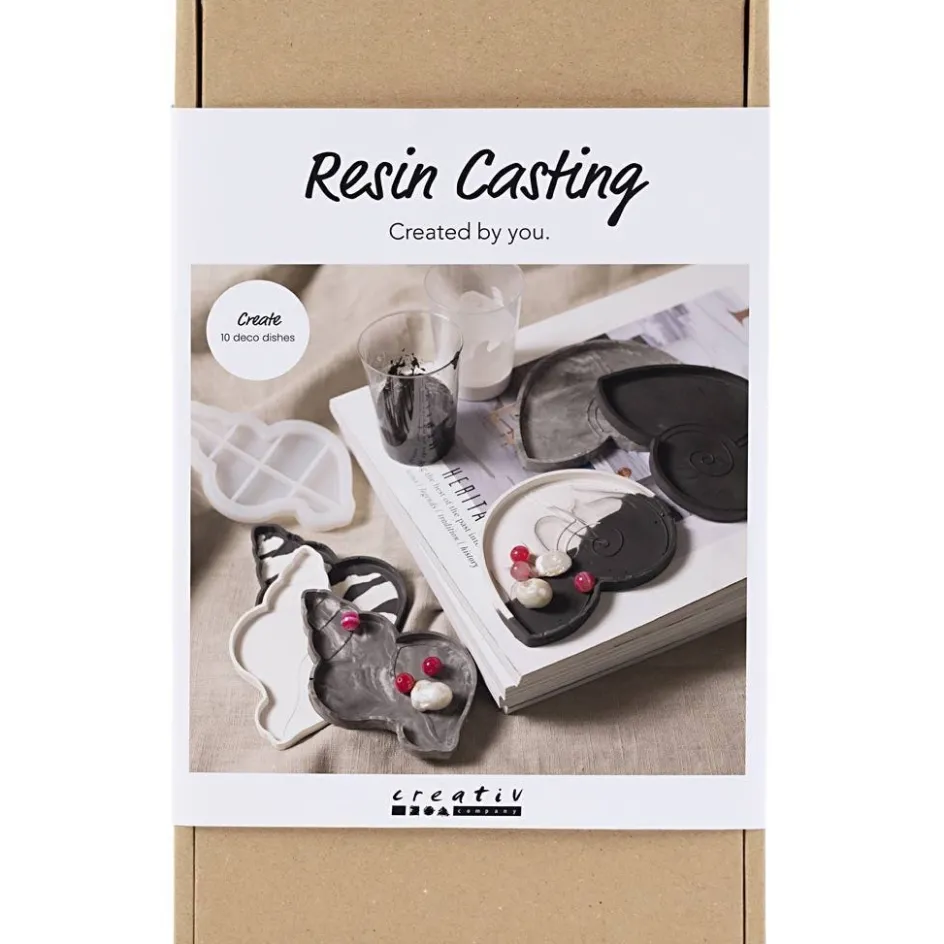 Creativ Company Craft Kit Resin Casting| Resin Cast|Moulds