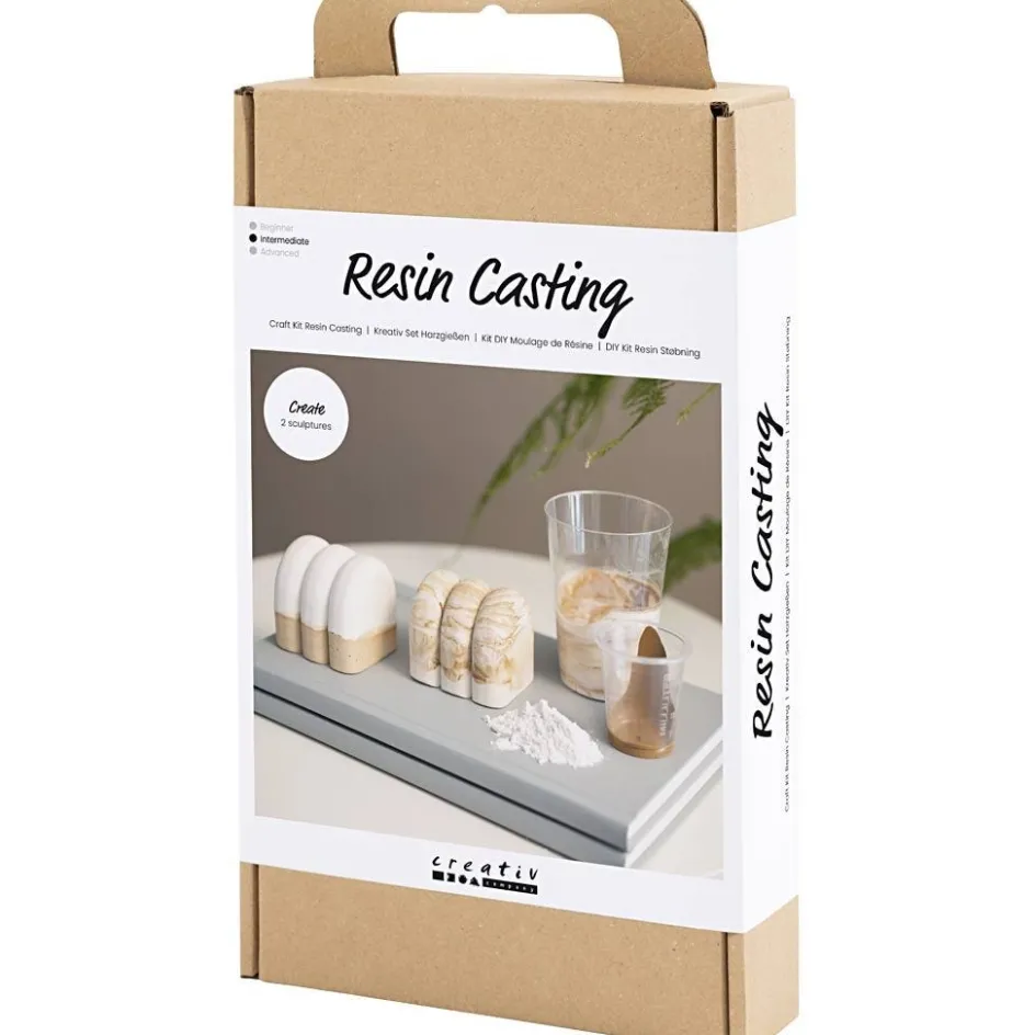Creativ Company Craft Kit Resin Casting| Resin Cast|Moulds