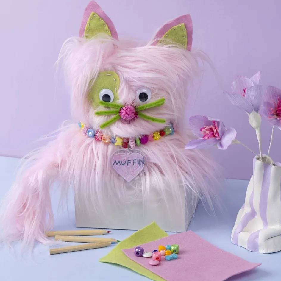 Creativ Company Craft Kit Sewing| Felt And Fleece|Diy-Kits, Textiles And Yarn