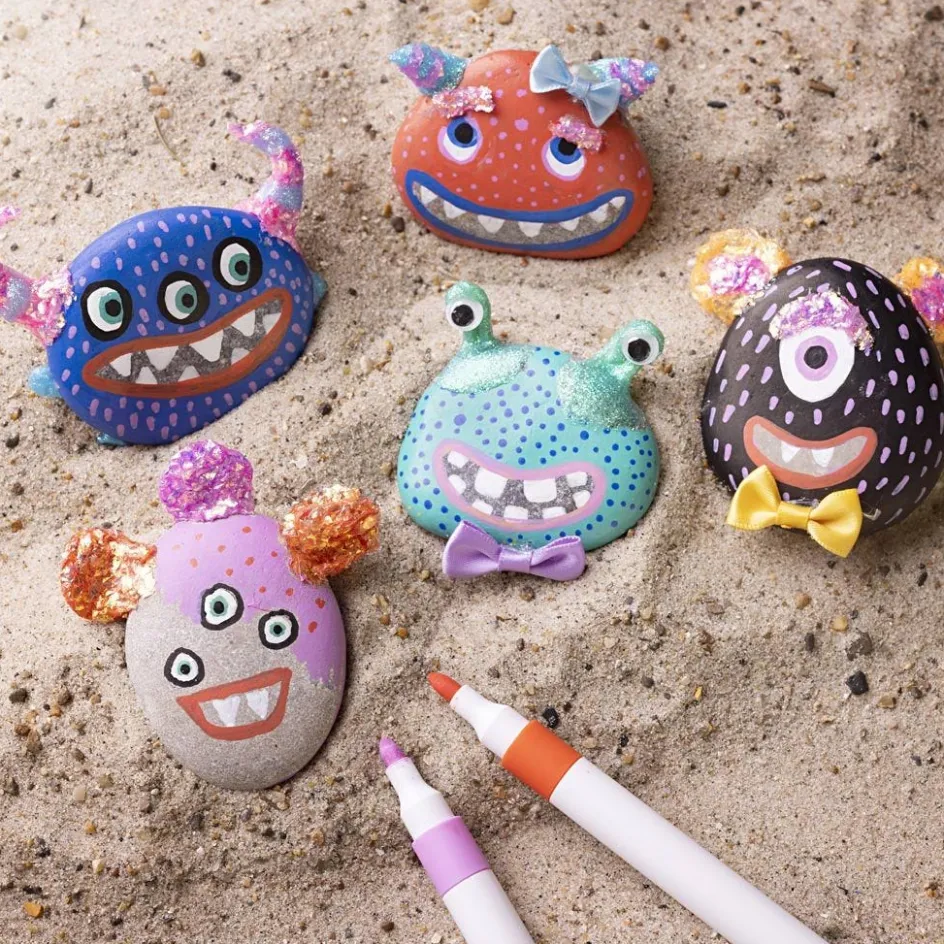 Creativ Company Craft Kit Stone Decoration| Diy-Kits, Basic Items And Tools