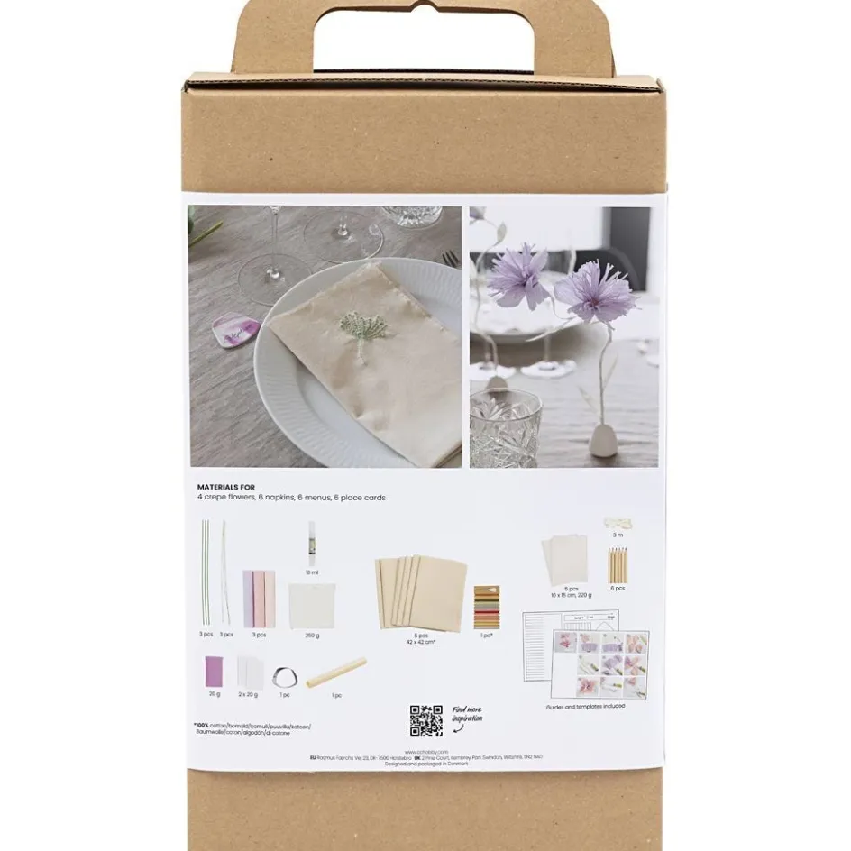 Creativ Company Craft Kit Table Decoration| Diy-Kits, Basic Items And Tools