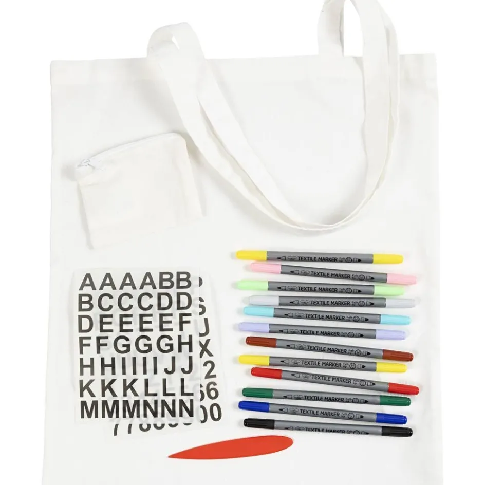 Creativ Company Craft Kit Textile Decoration| Finished Articles|Diy-Kits, Textiles And Yarn