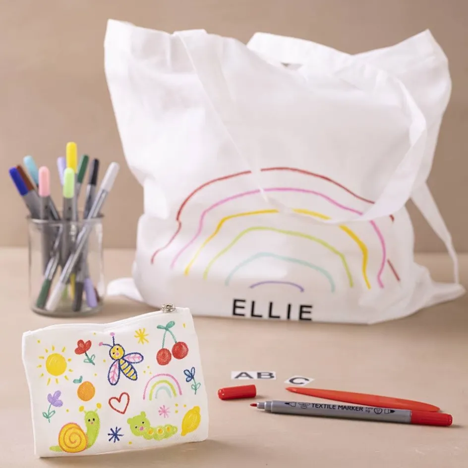 Creativ Company Craft Kit Textile Decoration| Finished Articles|Diy-Kits, Textiles And Yarn