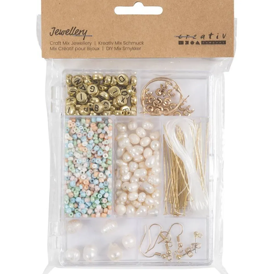 Creativ Company Craft Mix Jewellery| Beads|Diy-Kits, Beads And Jewellery Making
