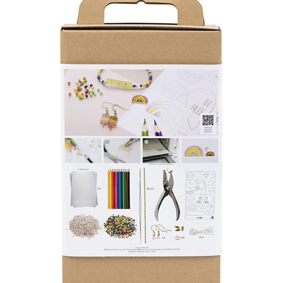 Creativ Company Craft Mix Shrink Plastic Sheets| Shrink Plastic|Diy-Kits, Basic Items And Tools