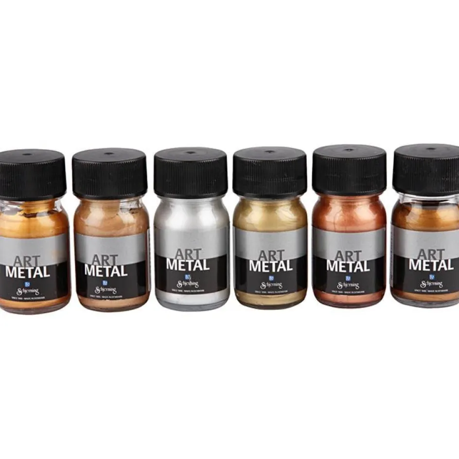 Schjerning Craft Paint Metallic| Acrylic Paints