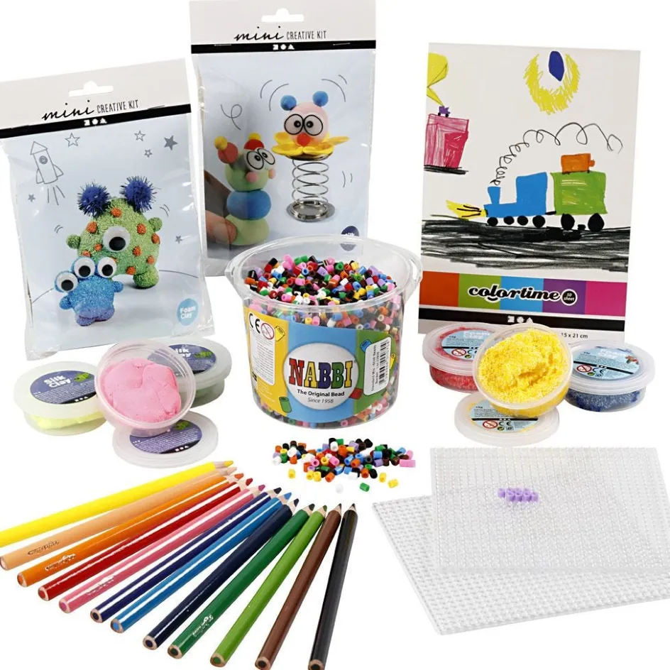 Creativ Company Creative kit – Indoor creativity| Air Drying Clay And Modelling Compounds|Diy-Kits, Modelling And Casting