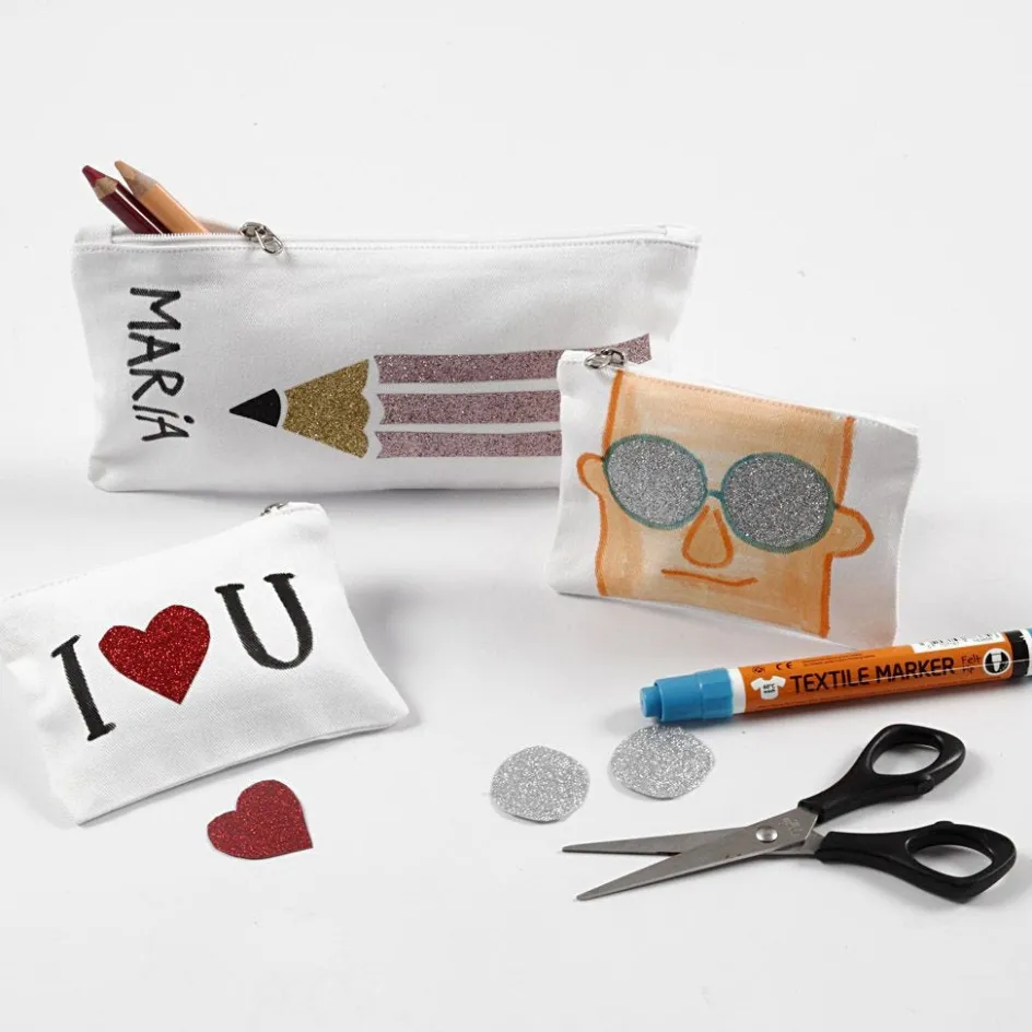 Creativ Company Creative kit – Decorating back to school textiles| Finished Articles