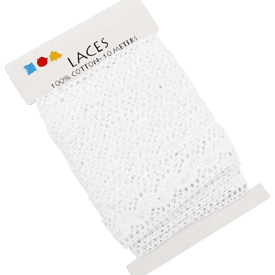 Creativ Company Crochet Lace Border| Ribbon, Cord And Lace