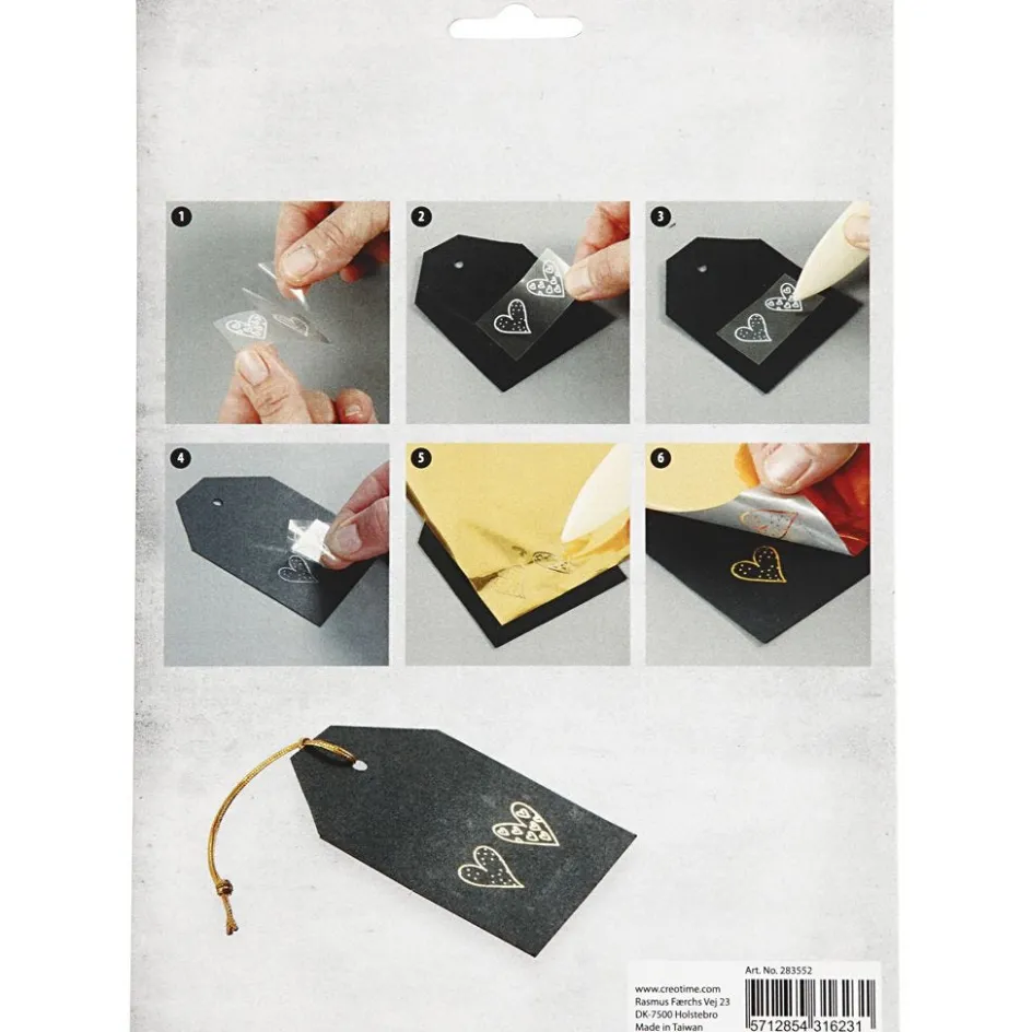 Creativ Company Deco Foil and transfer sheet| Glitter, Foil And Seals