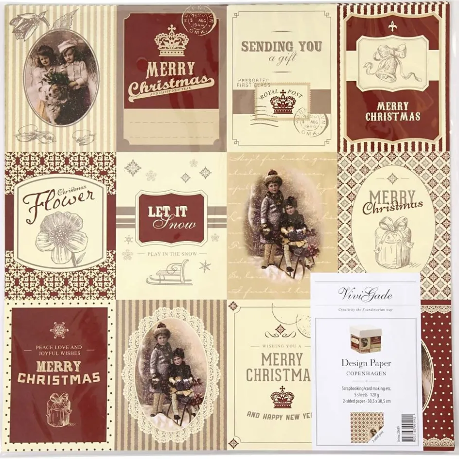 Vivi Gade Design Paper| Paper And Card|Calendars, Notebooks And Colouring Books