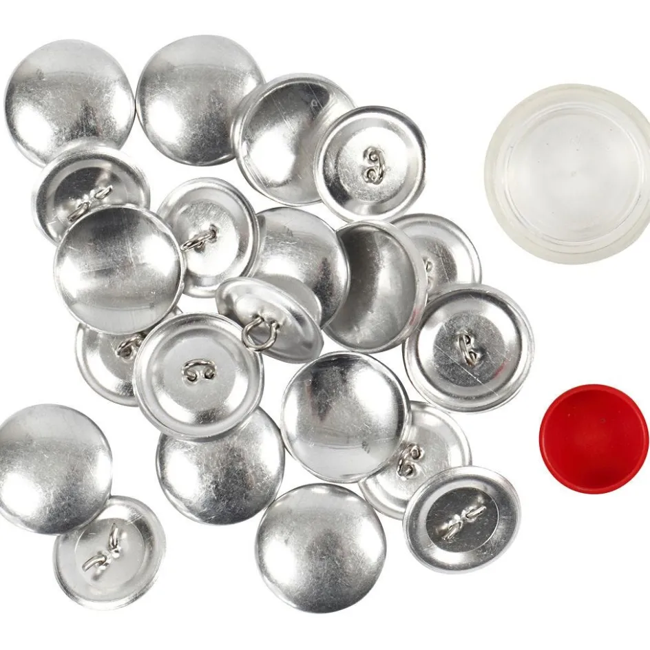 Creativ Company DIY Covered Buttons| Sewing Accessories And Tools