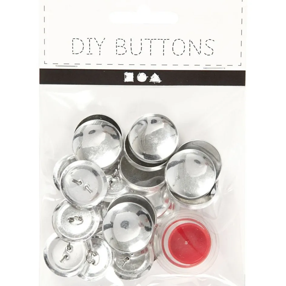 Creativ Company DIY Covered Buttons| Sewing Accessories And Tools