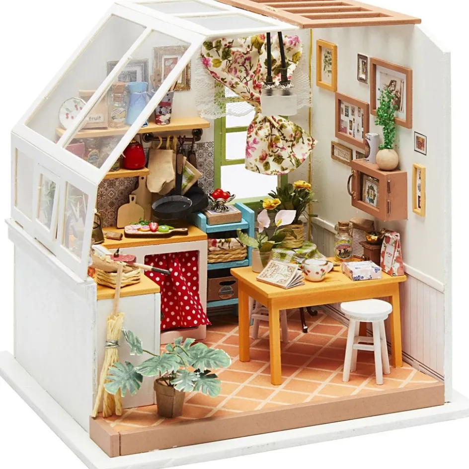 Creativ Company DIY Miniature Room| Miniature|Diy-Kits, Basic Items And Tools
